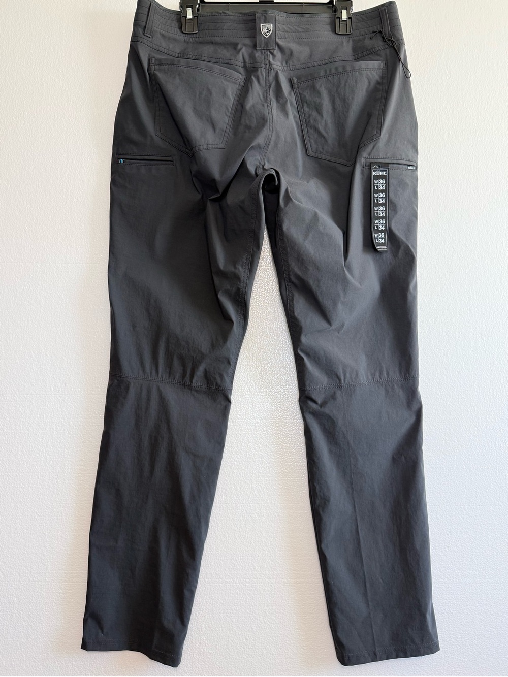 Kuhl Renegade Recon Men’s Gray Cargo Utility Pants Men Size 36 x 34